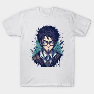 Steampunk Nerd: A Magical Anime Adventure T-Shirt